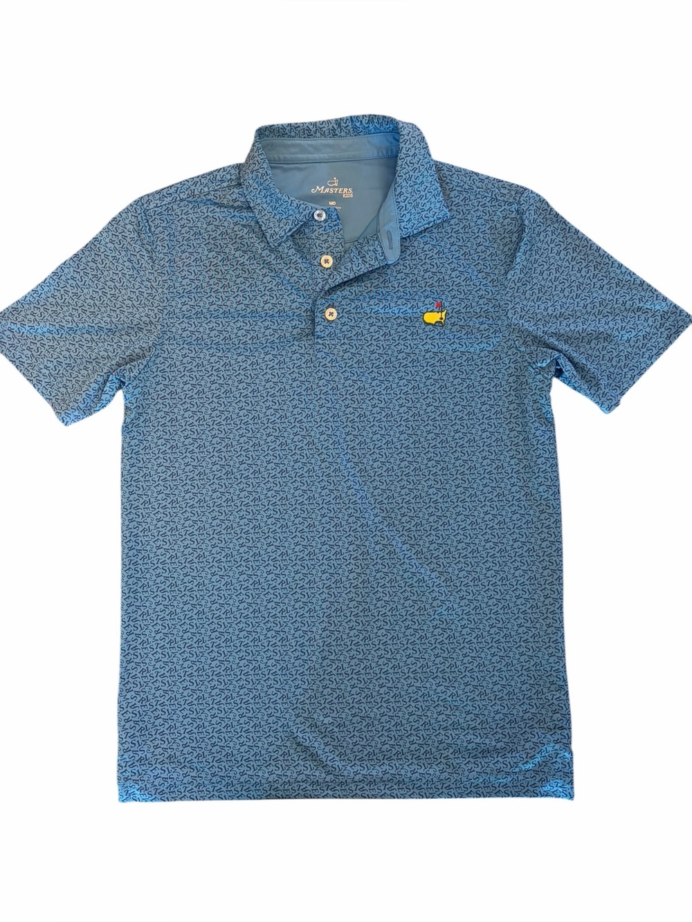 Masters Performance Tech Polo Scrambled Logo